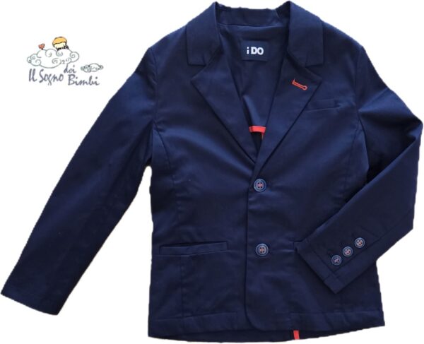 GIACCA ELEGANTE BLU  IDO