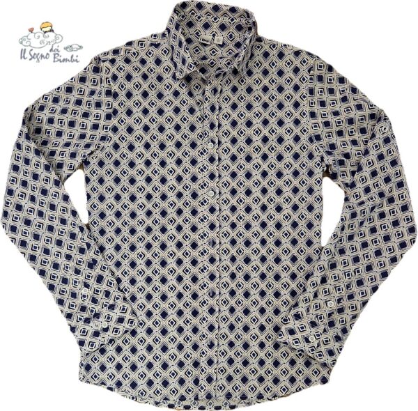 CAMICIA MANICA LUNGA COTONE FANTASIA IDO