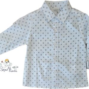 CAMICIA COTONE MANICA LUNGA FANTASIA IDO