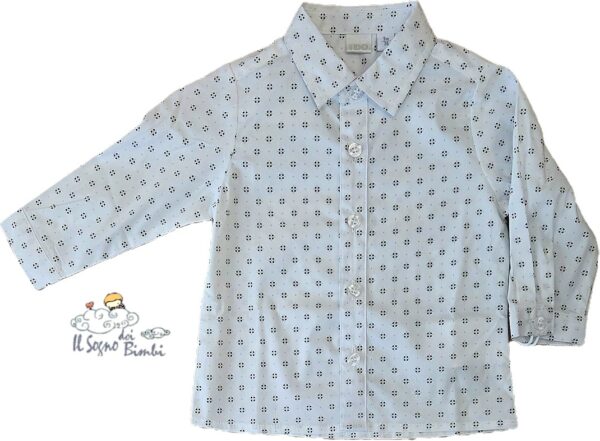 CAMICIA COTONE MANICA LUNGA FANTASIA IDO