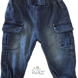 JEANS CARGO ELASTICIZZATO IDO