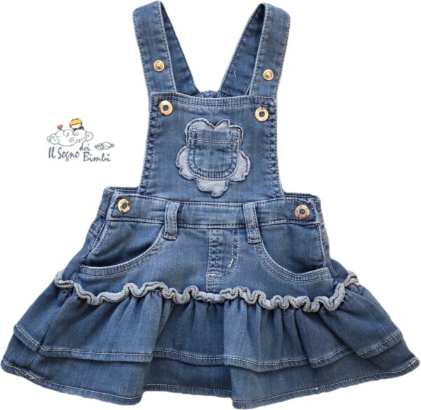 SALOPETTE GONNA JEANS IDO