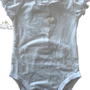 BODY BIANCO COTONE CUORE IDO