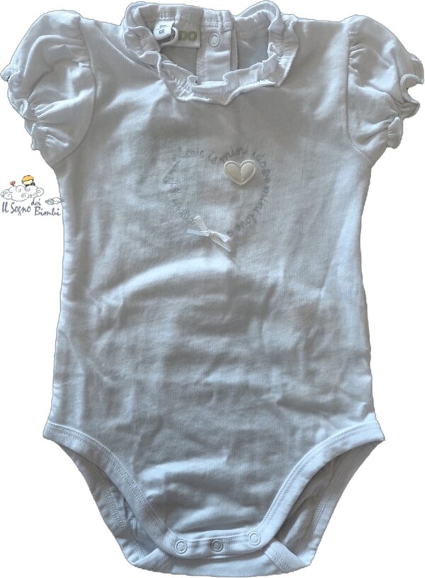 BODY BIANCO COTONE CUORE IDO
