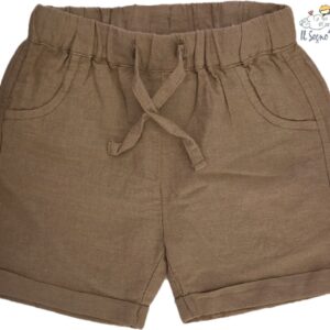 PANTALONCINO LINO E COTONE IDO