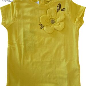 T-SHIRT GIALLA FIIORE IDO
