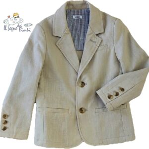 GIACCA LINO BEIGE IDO