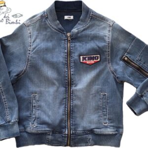 GIUBBINO JEANS BOMBER IDO