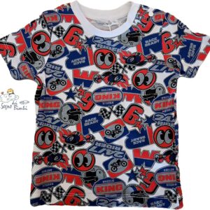 T-SHIRT MANICA CORTA COTONE FANTASIA RIDER IDO