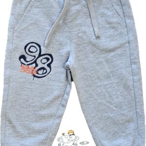 PANTALONE COTONE GARZATO GRIGIO IDO