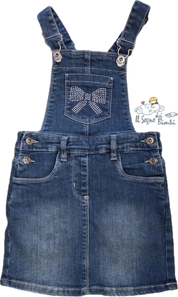 SALOPETTE GONNA JEANS IDO