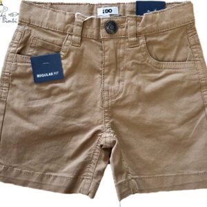 PANTALONE CORTO BEIGE REGULAR FIT IDO