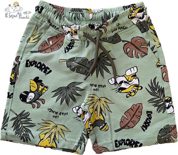 PANTALONCINO FANTASIA SAFARI COTONE IDO