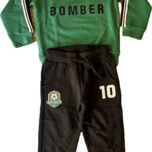 TUTA COMPLETA COTONE GARZATO BOMBER IDO