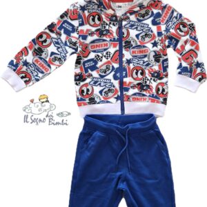 TUTA COMPLETA COTONE GARZATO FANTASIA RIDER IDO