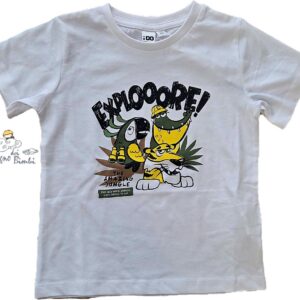 T-SHIRT MANICA CORTA COTONE EEXPLOOOR JUNGLE IDO