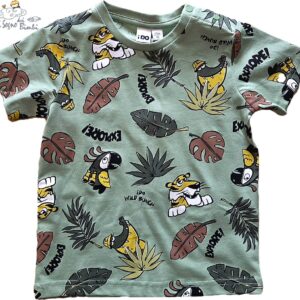 T-SHIRT COTONE MANICA CORTA FANTASIA WILD IDO
