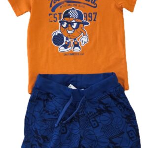 COMPLETO COTONE T-SHIRT E PANTALONCINO IDO