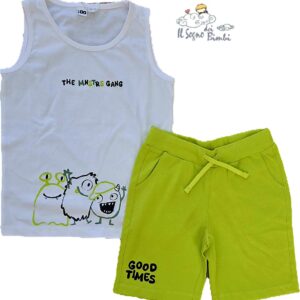 COMPLETO CANOTTA E PANTALONCINO IDO