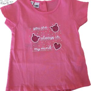 T-SHIRT MANICA CORTA FUCSIA ORSETTI IDO