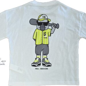 T-SHIRT MANICA CORTA COTONE THE GR8ST EVER IDO