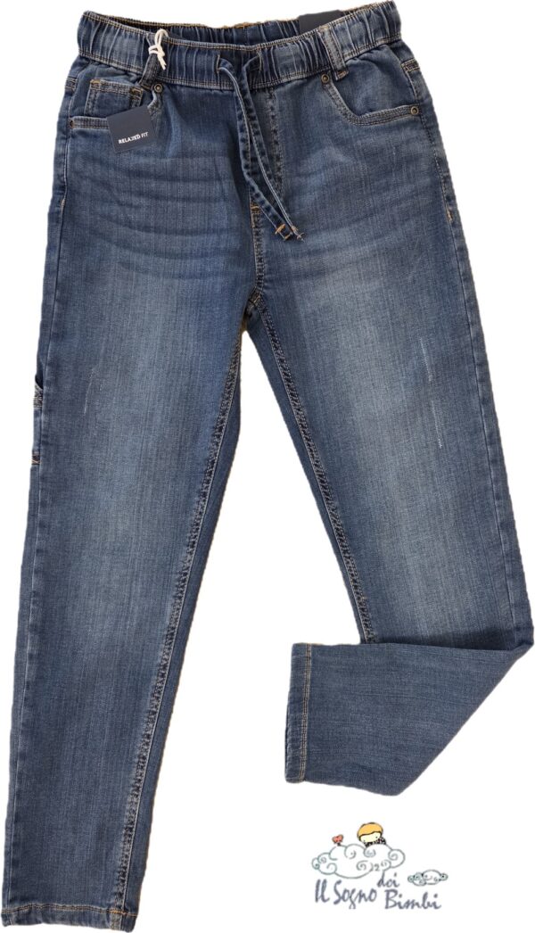 JEANS CON ELASTICO IDO