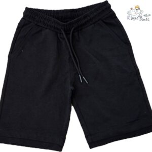 BERMUDA COTONE NERO IDO