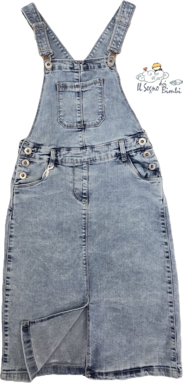 SALOPETTE GONNA JEANS IDO