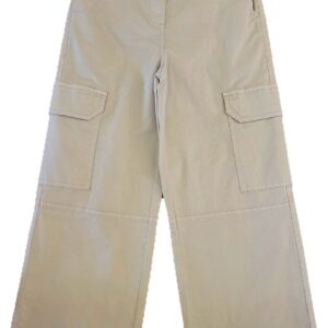 PANTALONE LARGO CARGO BEIGE BEIGE IDO