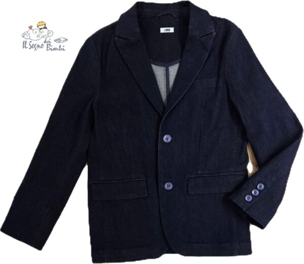 GIACCA ELEGANTE JEANS SCURO IDO