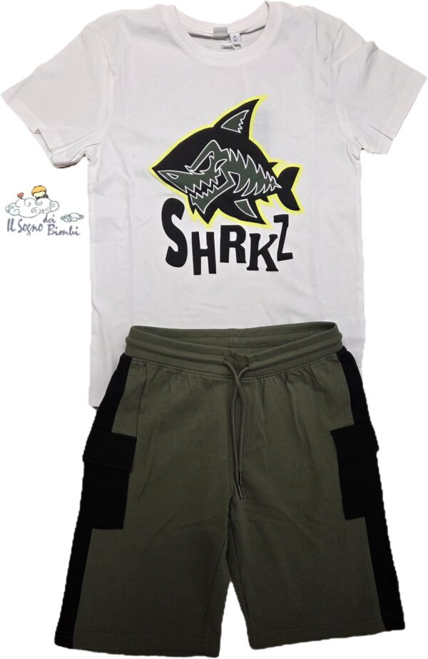 COMPLETO T-SHIRT- BERMUDA SQUALO IDO