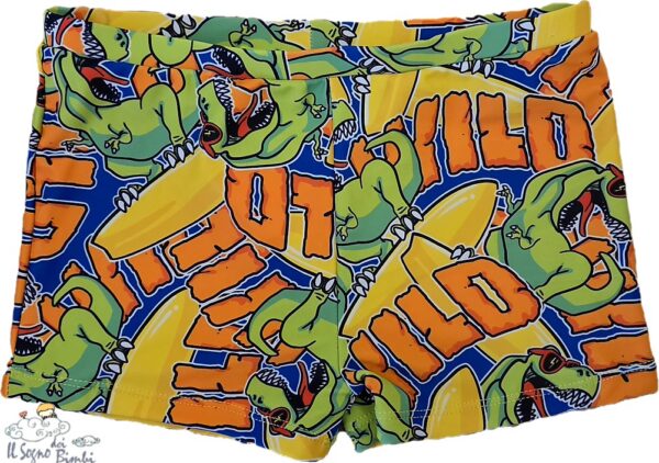 COSTUME PARIGAMBA DINOSAURI IDO