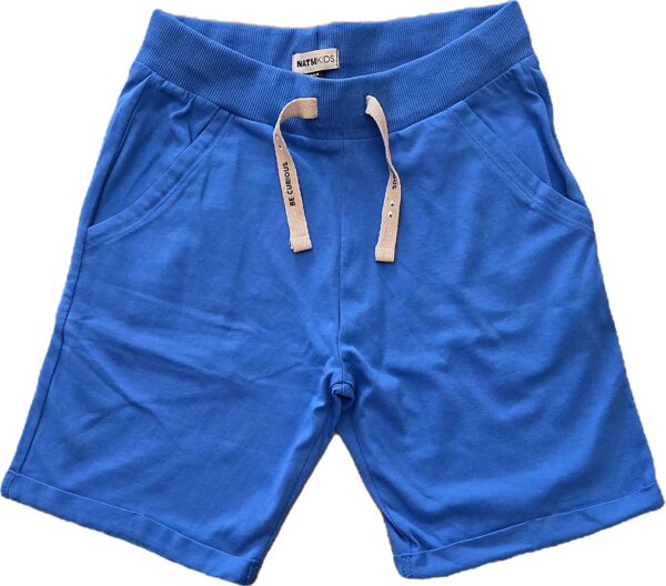 PANTALONCINO BASICO AZZURRO NATHKIDS