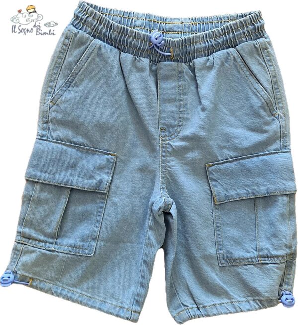 BERMUDA JEANS CARGO NATH KIDS