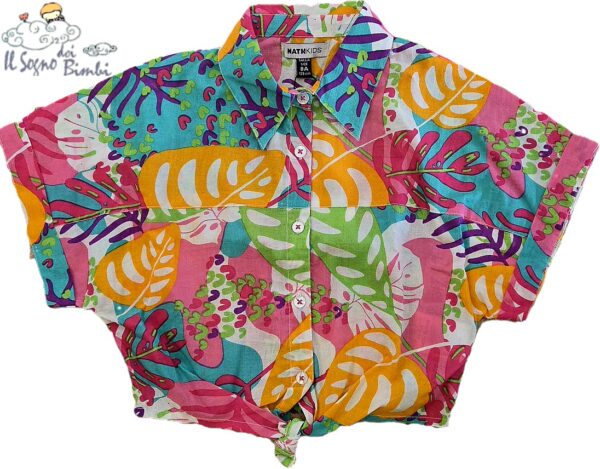 CAMICIETTA TROPICAL NATHKIDS