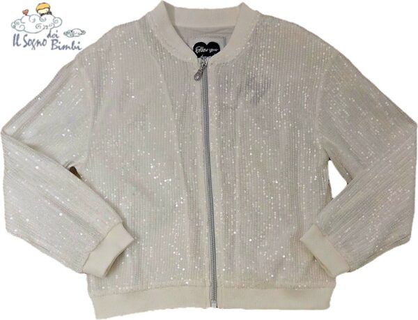 GIACCHINA PAILLETTES BIANCA NATHKIDS