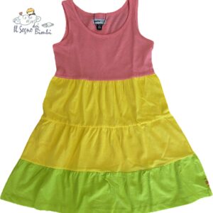 VESTITO RIGHE COLORATE NATHKIDS