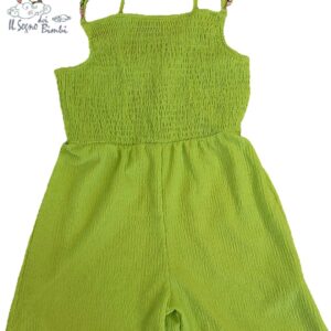 SALOPETTE VERDE FLUO NATHKIDS