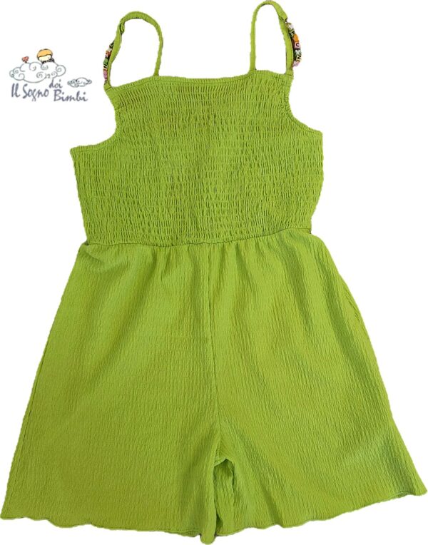 SALOPETTE VERDE FLUO NATHKIDS
