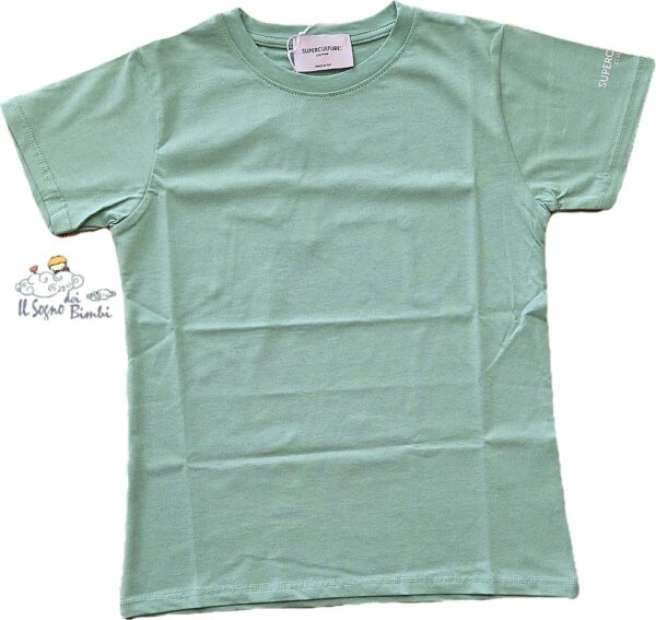 T-SHIRT BASICA VERDE MENTA SUPERCULTURE