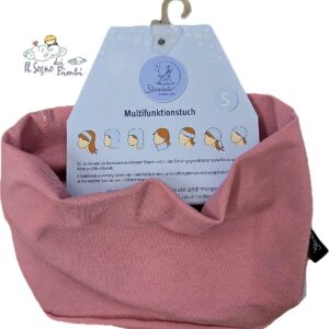 SCALDACOLLO MULTIFUNZIONE COTONE ROSA STERNTALER