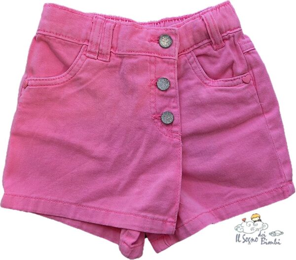 SH0RT/GONNA JEANS ROSA TUC TUC