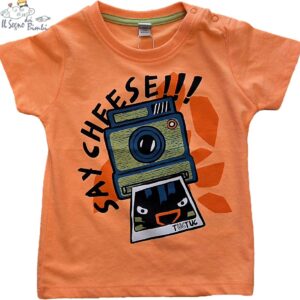 T-SHIRT MANICA CORTA SAY CHEESE TUC TUC