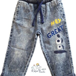 JEANS CON ELASTICO HEY GREAT TUCTUC