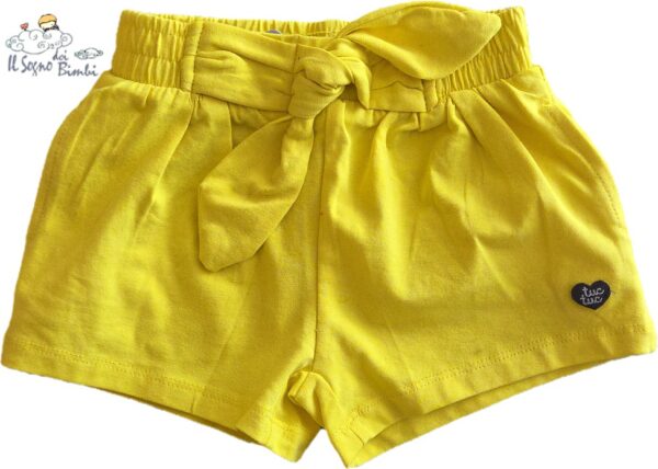 SHORT GIALLO COTONE TUC TUC