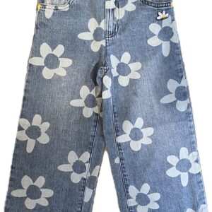 JEANS LARGO CON MARGHERITE TUC TUC