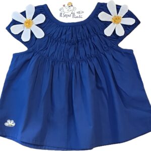 CAMICIETTA BLUETTE CON MARGHERITE TUC TUC