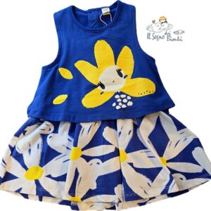 VESTITO BLUETTE MARGHERITE TUC TUC
