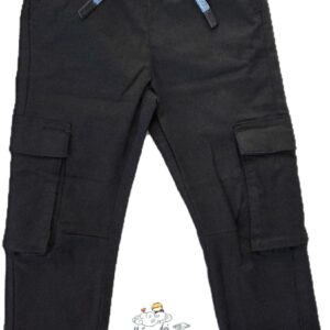 PANTALONE NERO CARGO TUC TUC
