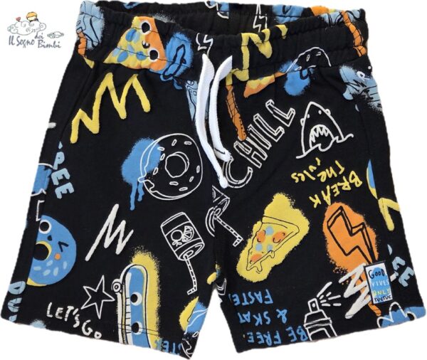 PANTALONCINO NERO FANTASIA TUC TUC